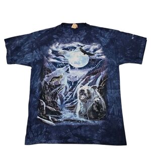 The Mountain Midnight Blue Wildlife T-Shirt